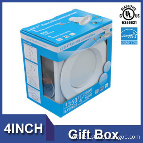 Easy Retrofit UL Energy Star 9w led 4inch downlight lutron